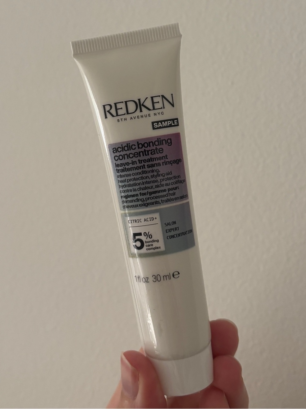 Redken Acidic Bonding Concentrate Leave-In Treatment For Hair Repair Styling NEW